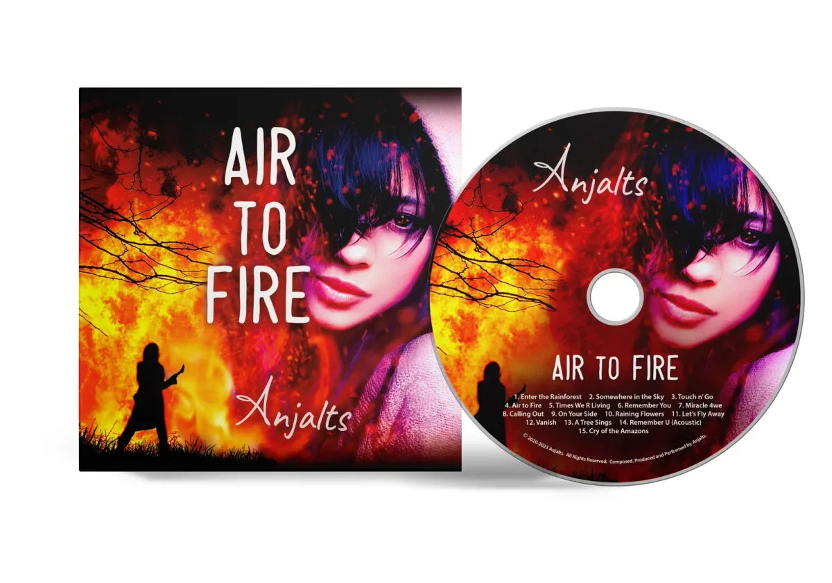 "Air to Fire" Album CD (Limited Edition SIGNED by Anjalts) — photo 1