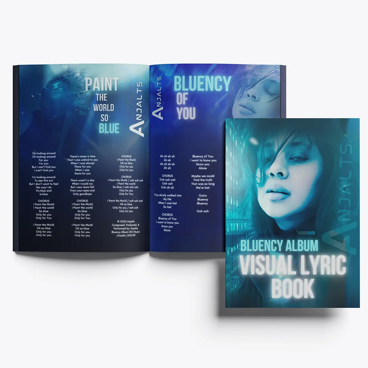 Bluency Album Visual Lyric E-book (Digital Version) — photo 1