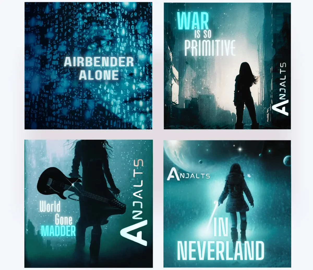 Anjalts Bluency Art Bundle – 15 Digital Images from Bluency Album — photo 2