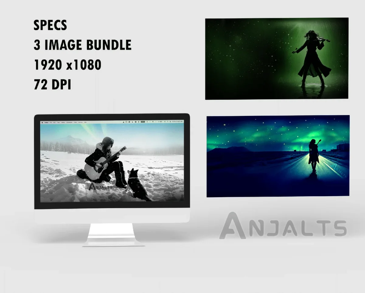 Exclusive Digital Art Bundle – 3 Wallpapers — photo 1
