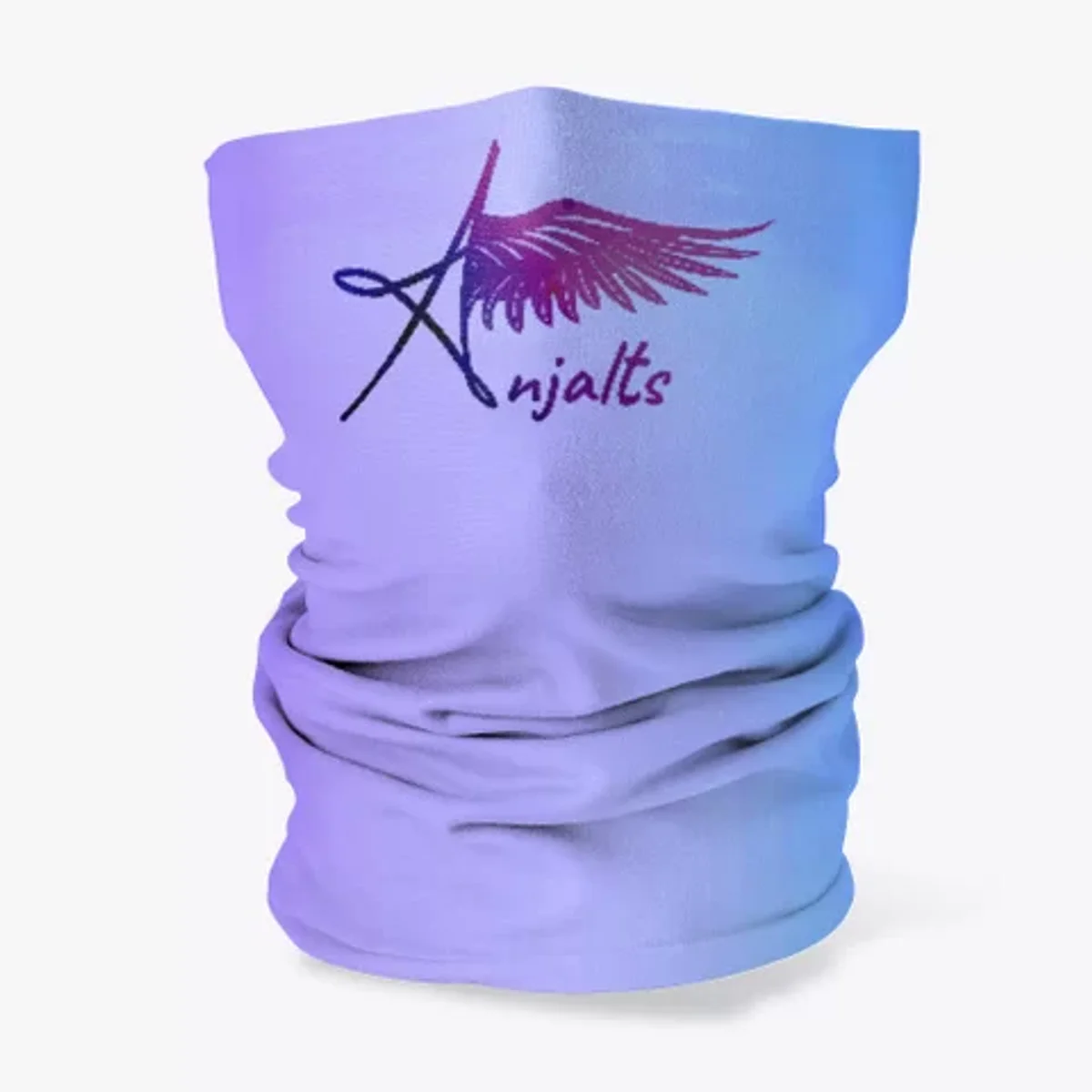 Anjalts Logo Neck Gaiter Face Mask — photo 1