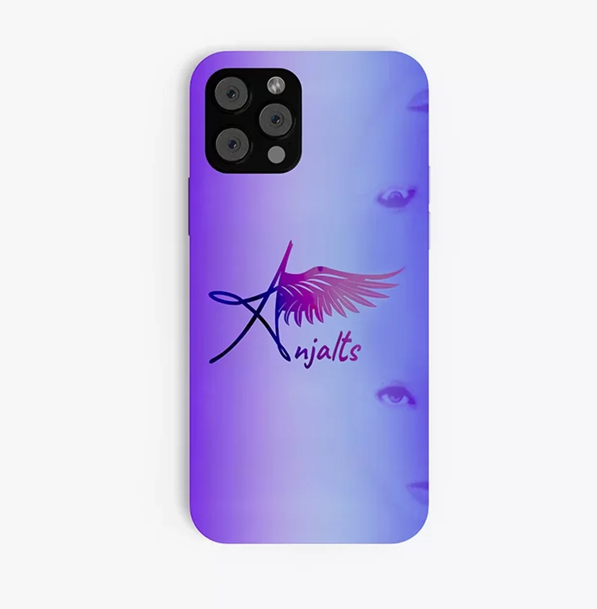 Anjalts Logo iPhone Case – Blue — photo 1