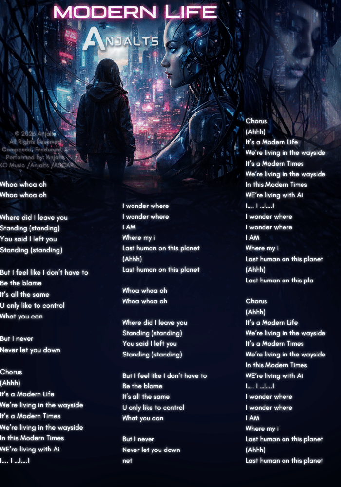 Modern Life Visual Lyric
