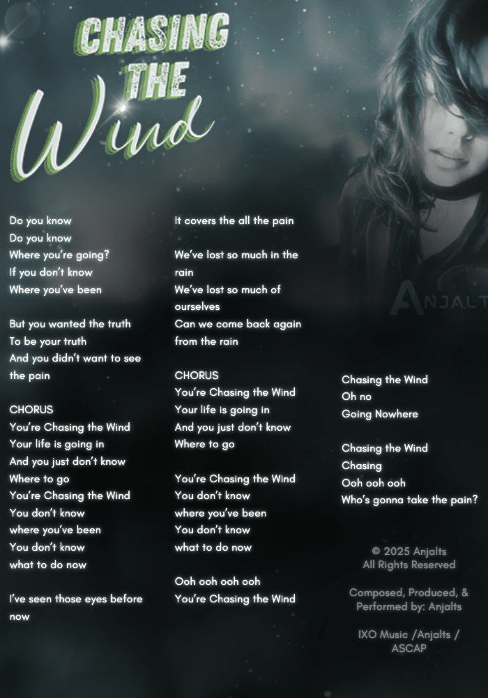 Visual Lyric Chasing the Wind