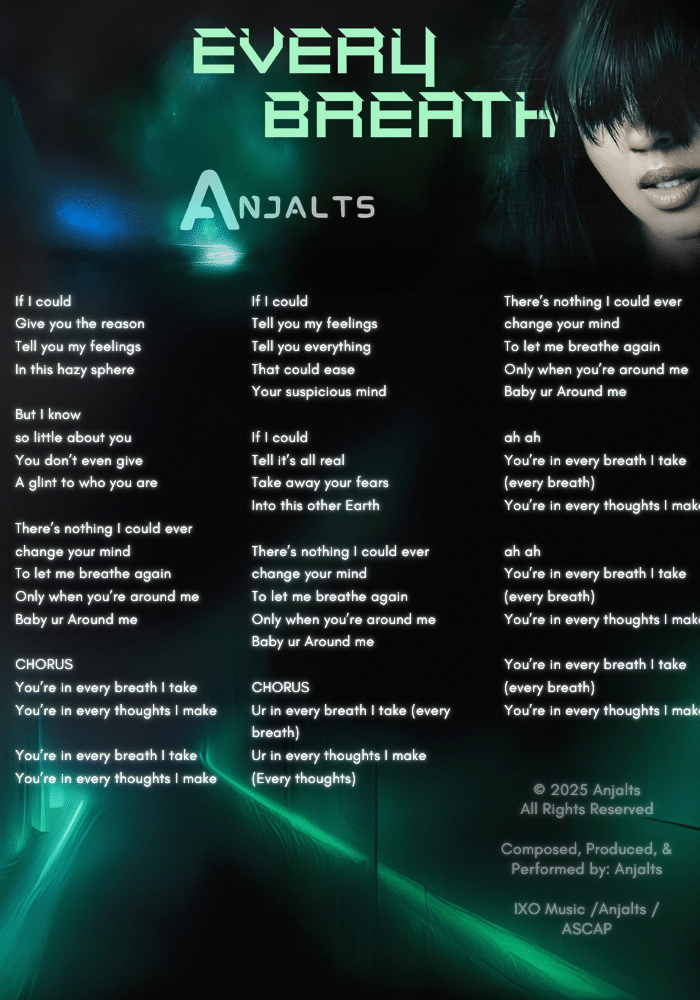 Visual Lyric Every Breath